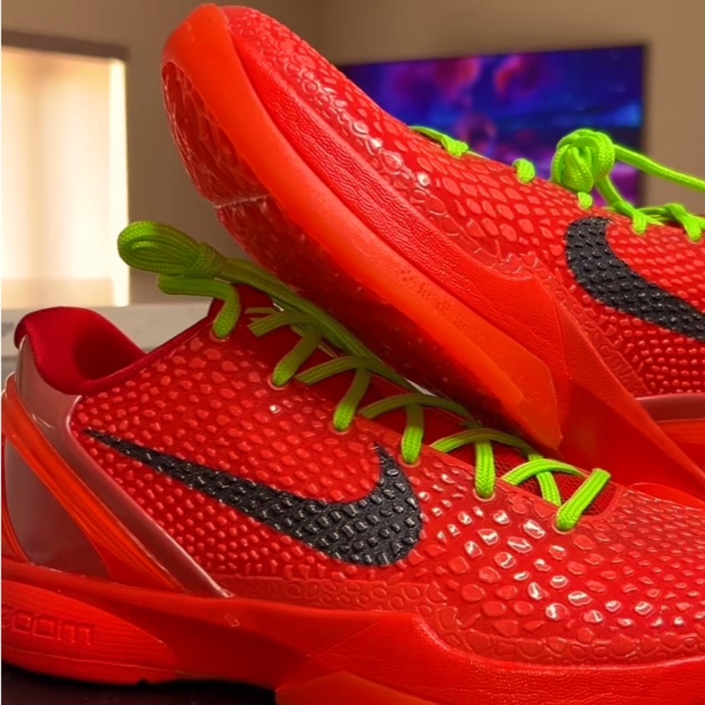 The Nike Kobe 6 Protro “Reverse Grinch”